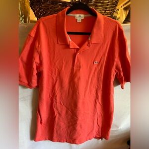 What a great men's fish hippie shirt orange